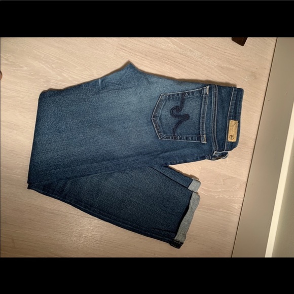 AG Jeans Stilt Crop Cuff 27 Denin - Picture 4 of 5